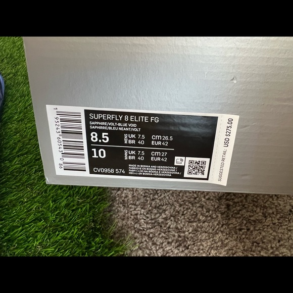 ❌SOLD❌Brand new mercurial superfly 8 size 8.5 US - Picture 9 of 10